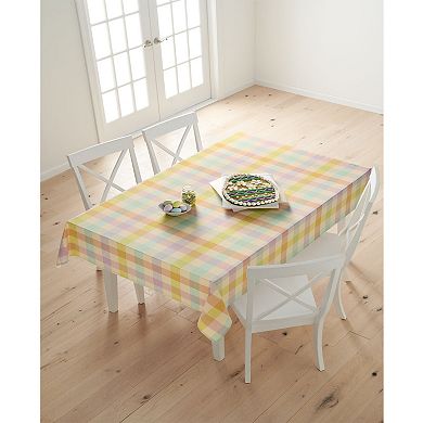 Celebrate Together™ Easter Multi-Color Checkered Tablecloth