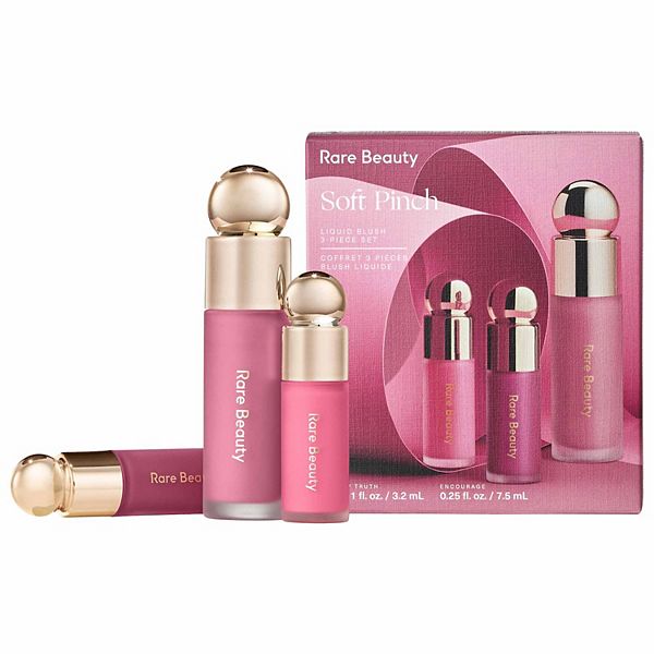 Rare Beauty By Selena Gomez Soft Pinch Liquid Blush 3 Piece Set