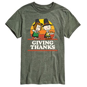 Men's Peanuts Giving Thanks Tee