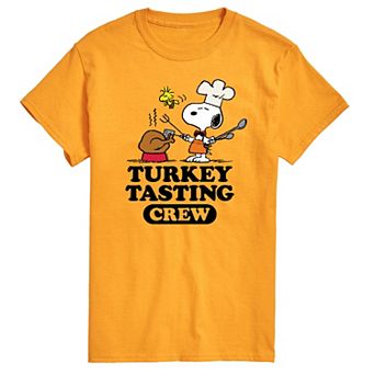 Men's Peanuts Turkey Tasting Crew Tee