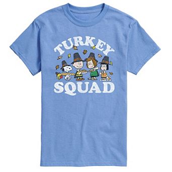 Men's Peanuts Turkey Squad Tee