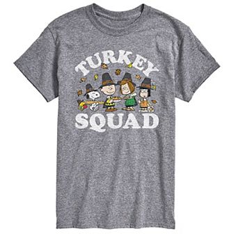 Men's Peanuts Turkey Squad Tee