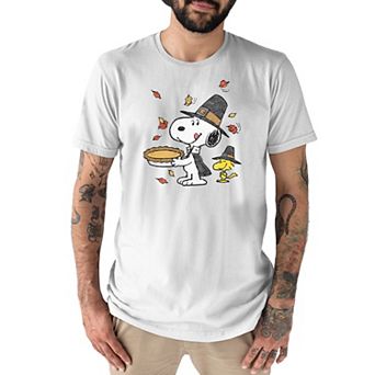 Men's Peanuts Thanksgiving Scene Tee