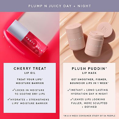 Fenty Skin Plush Puddin' Intensive Recovery Lip Mask With Pomegranate ...