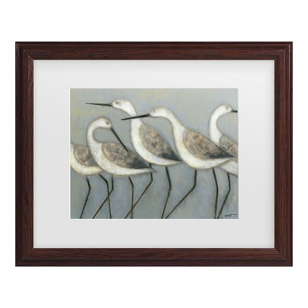 Norman Wyatt Shore Birds I Framed Wall Art