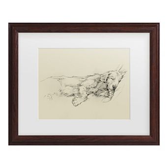 Dog Days III Framed Wall Art