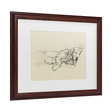 Dog Days III Framed Wall Art