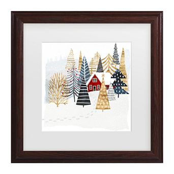 Christmas Chalet I Framed Wall Art