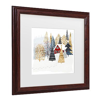 Christmas Chalet I Framed Wall Art