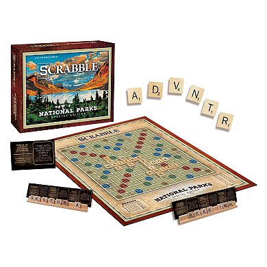 USAopoly SCRABBLE National Parks Board Game