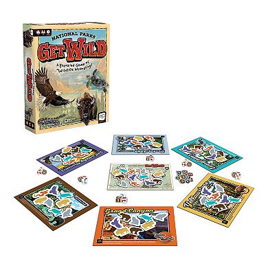 USAopoly National Parks Get Wild Board Game