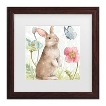 Spring Softies Bunnies II Framed Wall Art