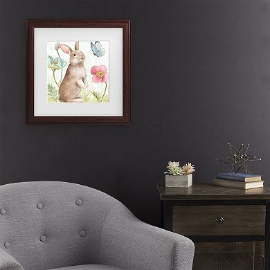 Spring Softies Bunnies II Framed Wall Art
