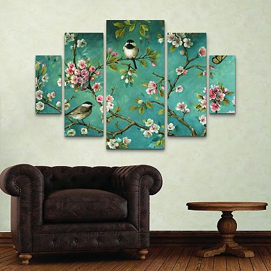 Blossom I Canvas Wall Art 5-piece Set