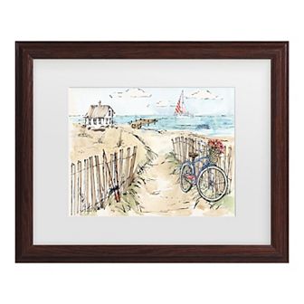 Coastal Catch V Framed Wall Art