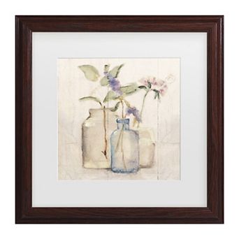 Blossoms on Birch I Framed Wall Art