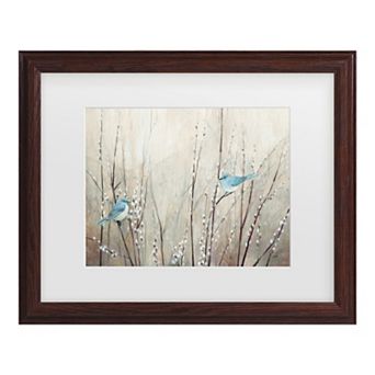 Pretty Blue Birds Framed Wall Art