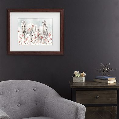 Lisa Audit Wild Horses III Framed Wall Art