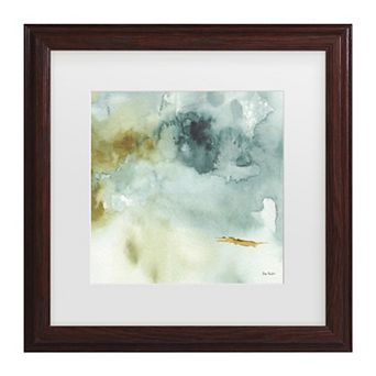 My Greenhouse Abstract IV Dark Framed Wall Art