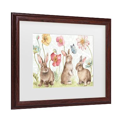 My Garden Bouquet I Dark Framed Wall Art
