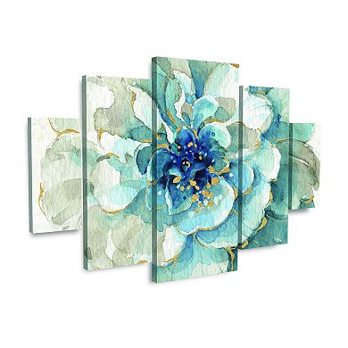 Indigold VII Canvas Wall Art 5-piece Set