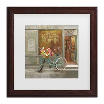 French Flower Shop Framed Wall Art