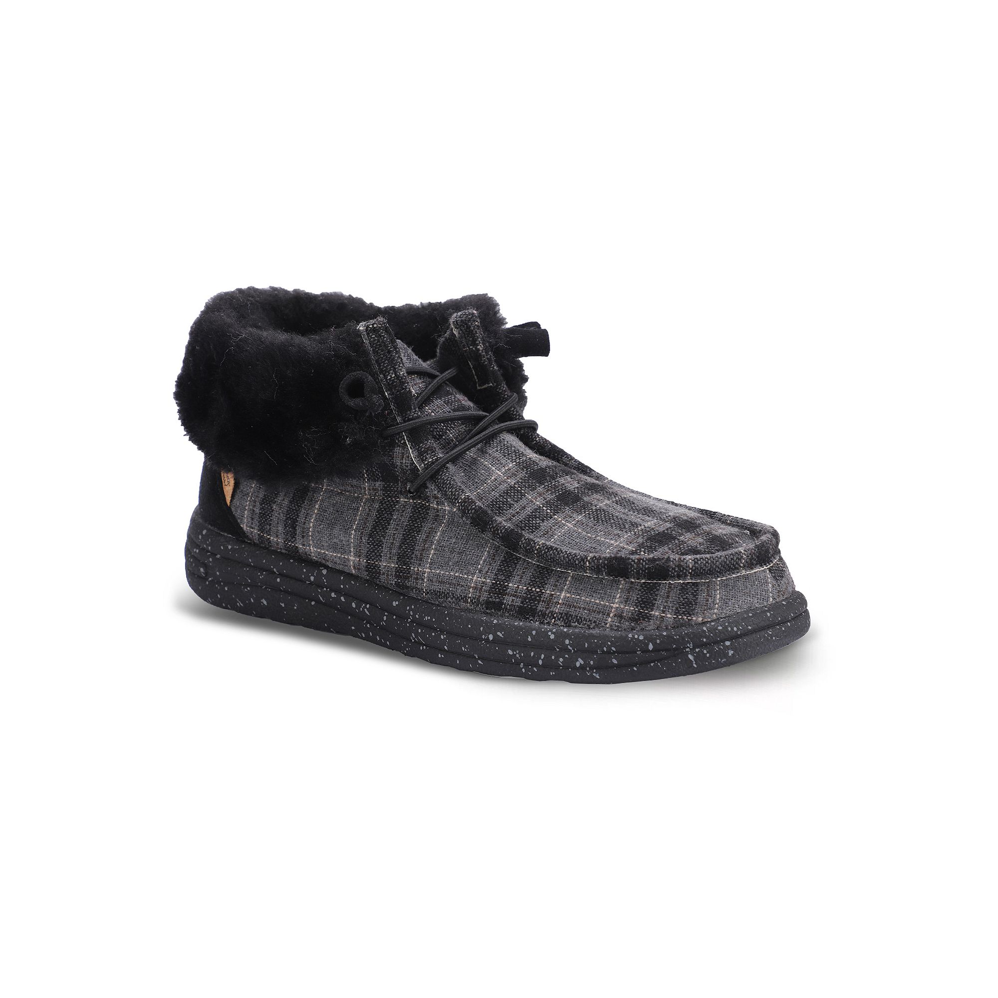 Mykos Cassidy Womens Ankle Boots, Size: 5, Grey Plaid