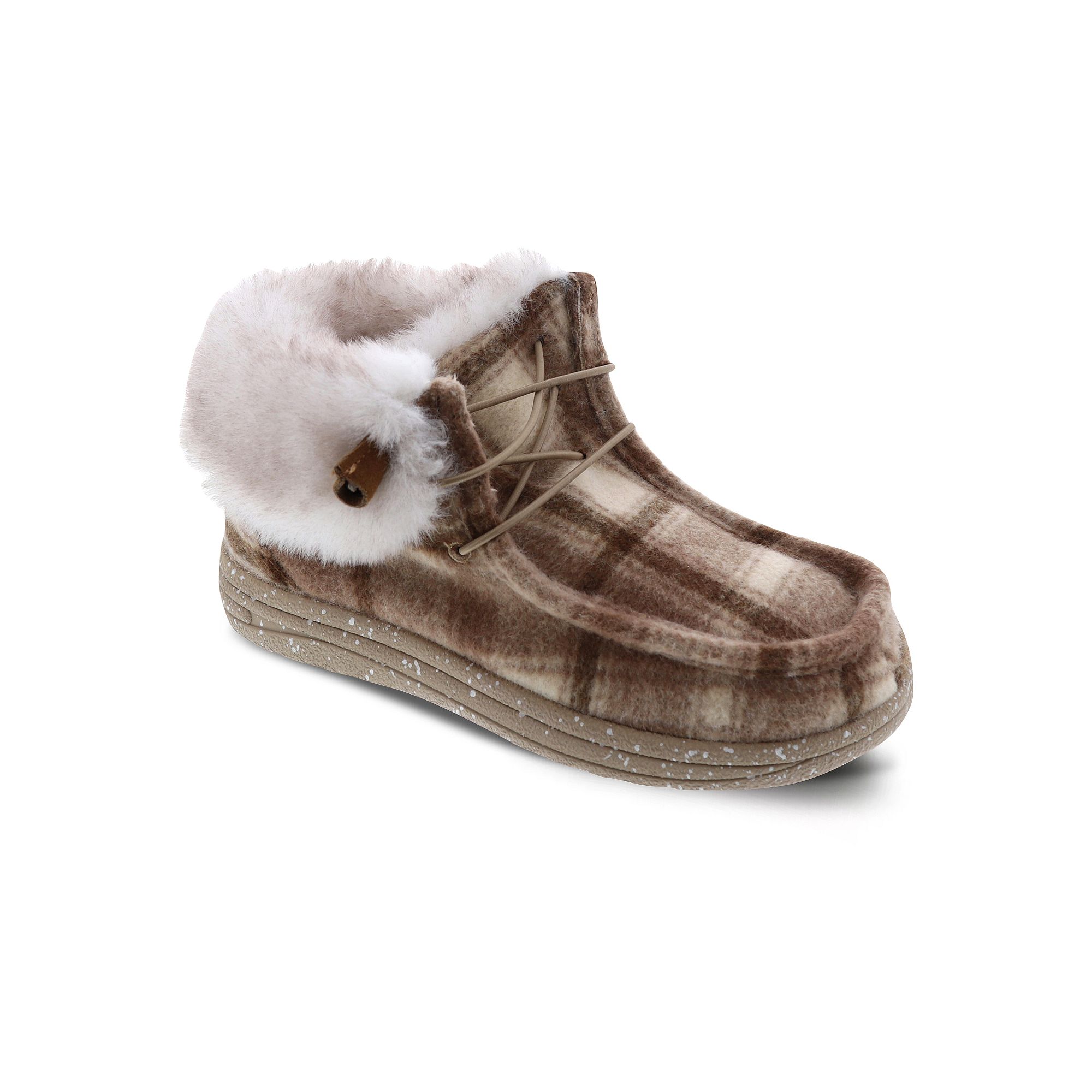 Mykos Cassidy Womens Ankle Boots, Size: 5, Brown Plaid