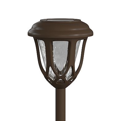 Flash Furniture 8-pack Tulip LED Weather Resistant Solar Powered Lights for Pathway