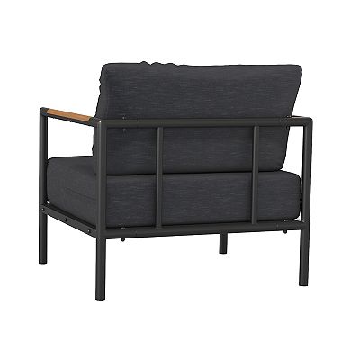 Flash Furniture Lea Patio Chair with Cushions