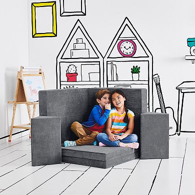 Modular Convertible Kids Play Couch