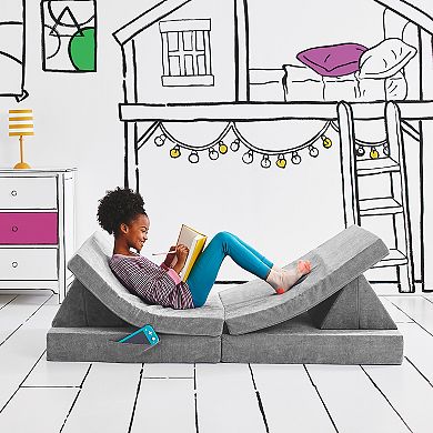 Yourigami Folding Convertible Kids and Toddler Play Couch
