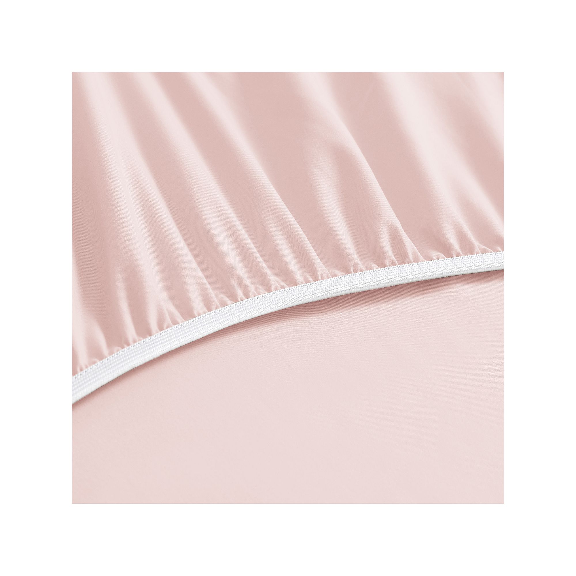 Swift Home Ultra Soft Deep Pocket Fitted Sheet, Blush
