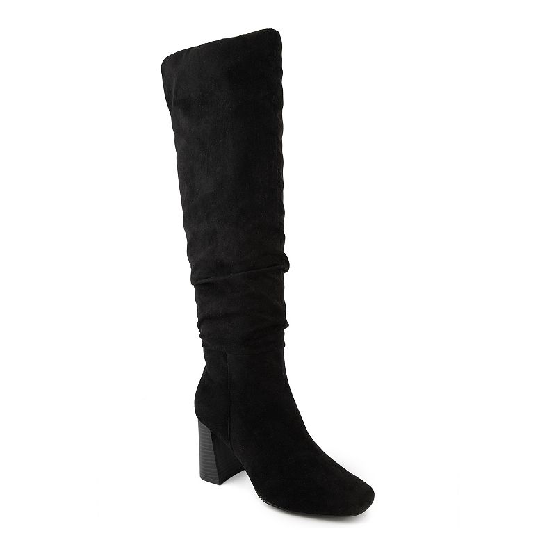 UPC 196050379644 product image for sugar Emerson Women's Over The Knee Boots, Size: 6.5, Black | upcitemdb.com