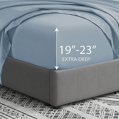 Swift Home Ultra Soft Extra Deep Pocket Fitted Sheet