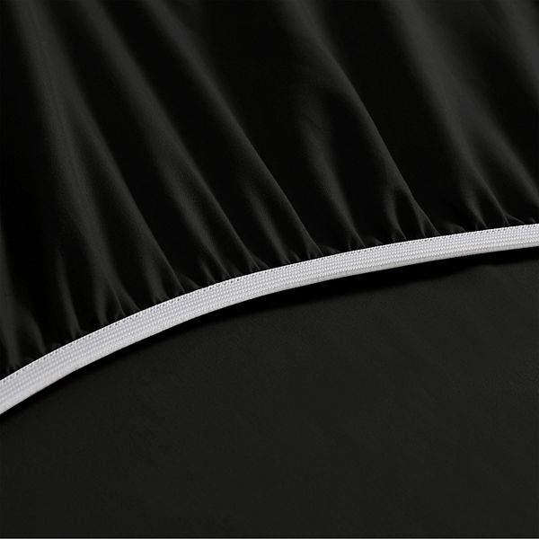Swift Home Ultra Soft Extra Deep Pocket Fitted Sheet - Black (CAL KING)