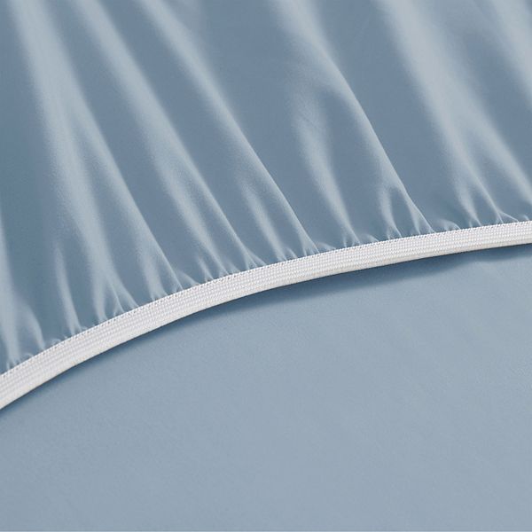 Swift Home Ultra Soft Extra Deep Pocket Fitted Sheet - Blue Fog (CAL KING)