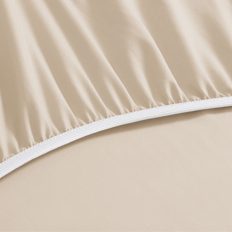 Swift Home Ultra Soft Extra Deep Pocket Fitted Sheet, Ivory