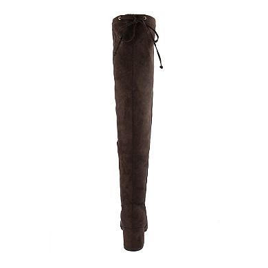 sugar Ollie Women's Over The Knee Boots