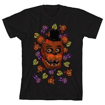 Boys 8-20 Five Nights at Freddy's Character Graphic Tee
