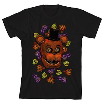 Boys 8-20 Five Nights at Freddy's Character Graphic Tee