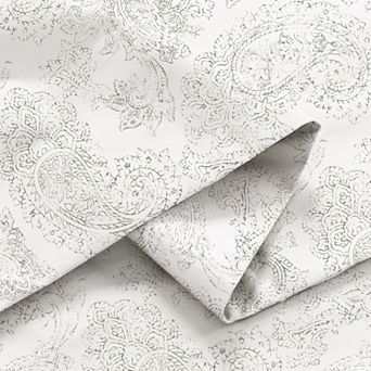 Color Sense Brushed Cotton Blend Lightweight Sheet Set