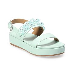 Women's three-strap sandals