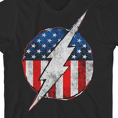 Boys 8-20 DC Comics The Flash Superhero Graphic Tee