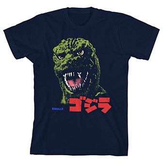 Boys 8-20 Godzilla Monster Graphic Tee