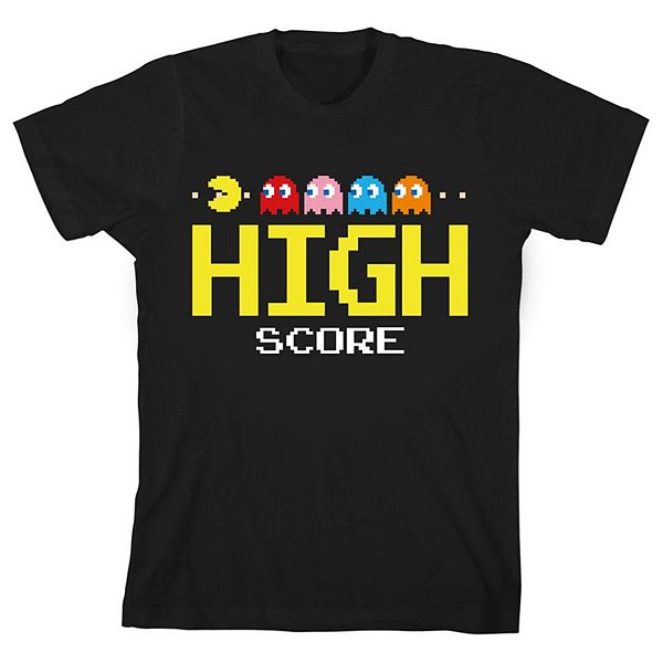 Boys 8-20 High Score Pac-Man Graphic Tee