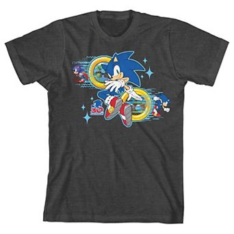 Boys 8-20 Sonic the Hedgehog Classic 30th Anniversary Graphic Tee