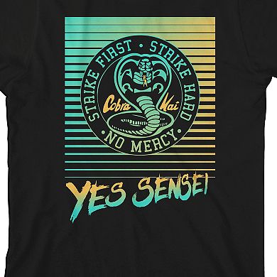 Boys 8-20 Strike First Cobra Kai Graphic Tee