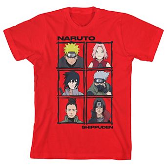 Boys 8-20 Naruto Shippuden Anime Graphic Tee