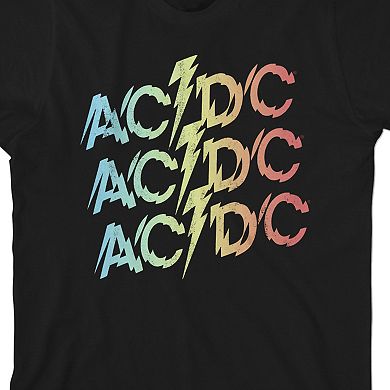 Boys 8-20 AC/DC Rock Band Graphic Tee